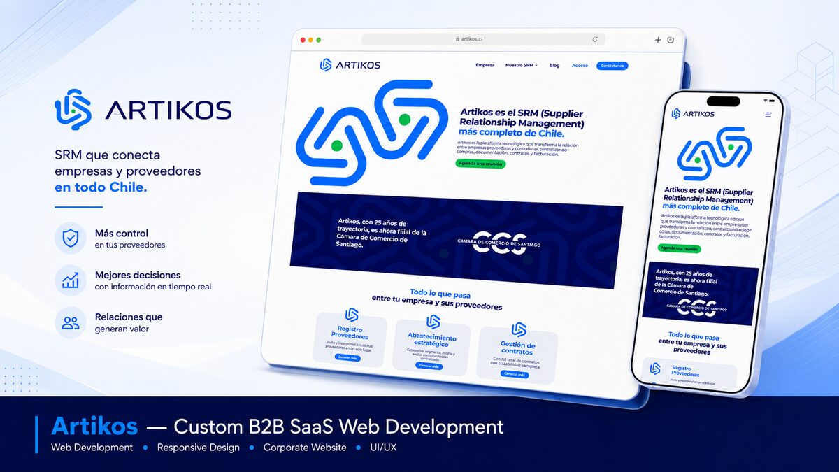 Artikos B2B SaaS Corporate WordPress Website