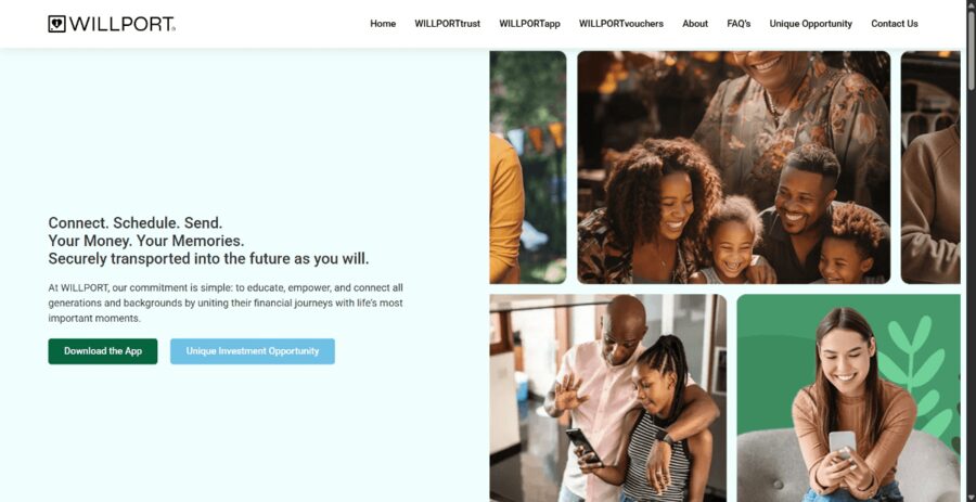 Willport.com website screenshot